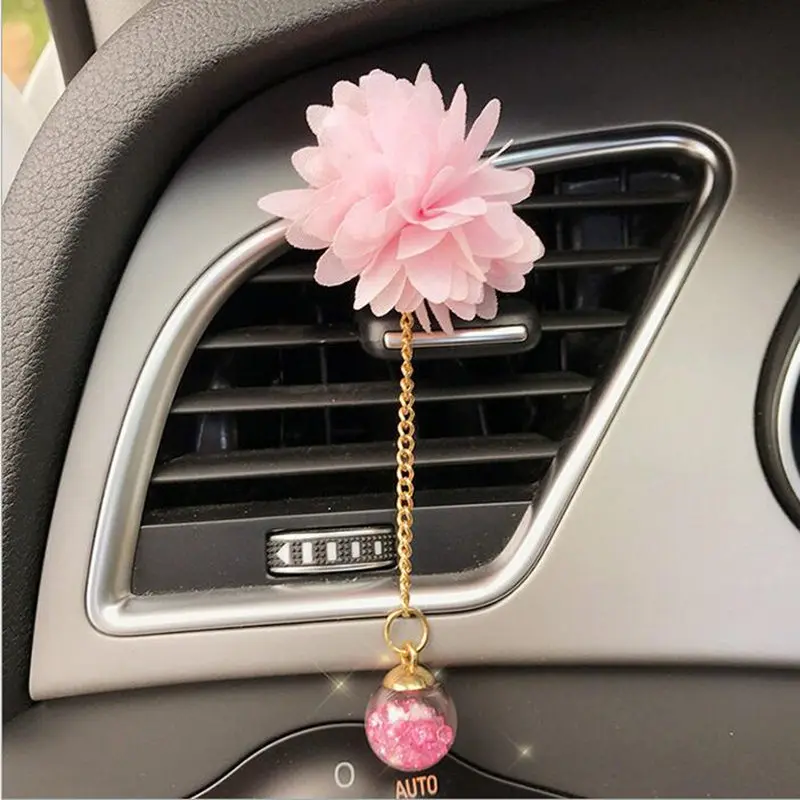 3D Flower Pendant Flavoring In Car Air Fresheners Fragrances Auto