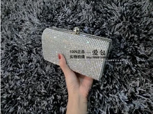 2017 strass Abend Frauen Tasche Kupplung Diamant Hochzeit Braut Bankett Tasche Sparkly Brautjungfer Handtasche