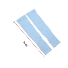 Новинка 5 пар охлаждающий руку рукава Защита от солнца УФ Спорт на открытом воздухе солнцезащитные до середины пальца крышка DO99