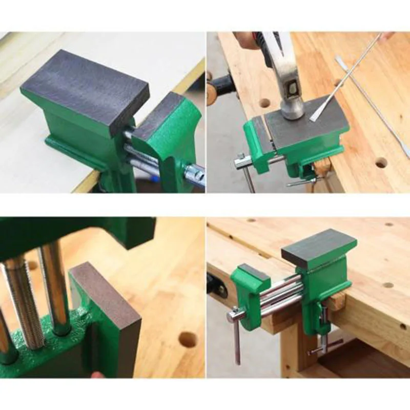 

Multi-functional Woodwork Heavy Table Vise Bench Vice Desktop DIY Fixture Tools