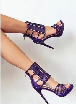 

Abesire 2019 Female Sexy Cut-outs Open Toe Summer Gladaitor Sandals Boots Ladies Peep Toe Platform Dress Party Ankle Boots