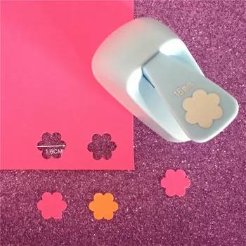 

Free Shipping Bloom shape save power paper/eva craft punch Scrapbook Handmade punchers DIY petal hole punches flowers puncher