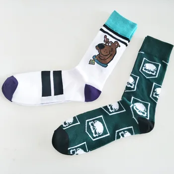 

Personalized Cartoon Dog Print Socks Skull Casual Harajuku Happy Fuuny Men Sock Cotton Crew Hip Hop Socks Gifts for Men