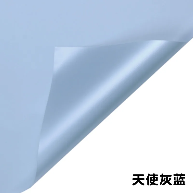 10 шт. корейский стиль бумага шелковый атлас текстура цветочный подарок оберточная бумага для букета упаковка Ремесло цветочный магазин флорист поставки - Цвет: N10