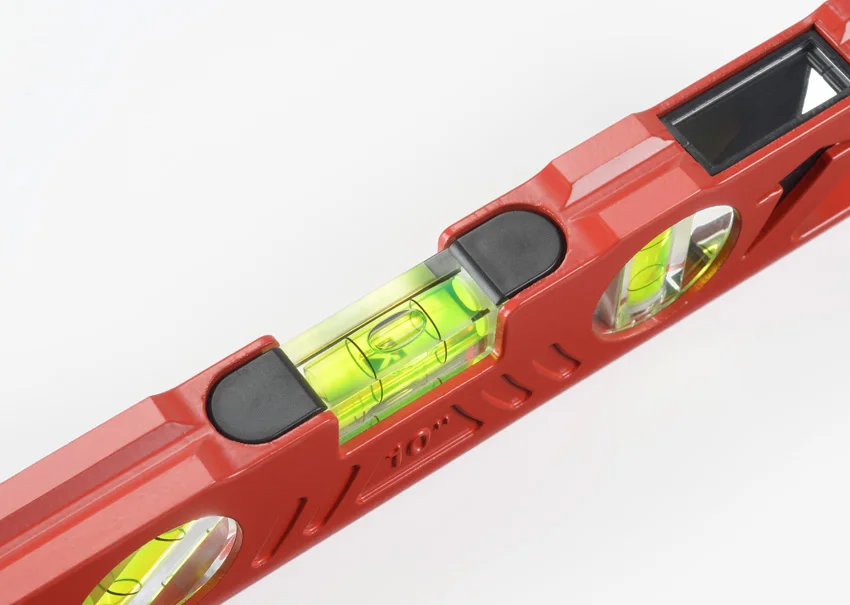 Бесплатная доставка 3 niveau bulle toolbox измеритель уровня воды с двойным обзором|niveau