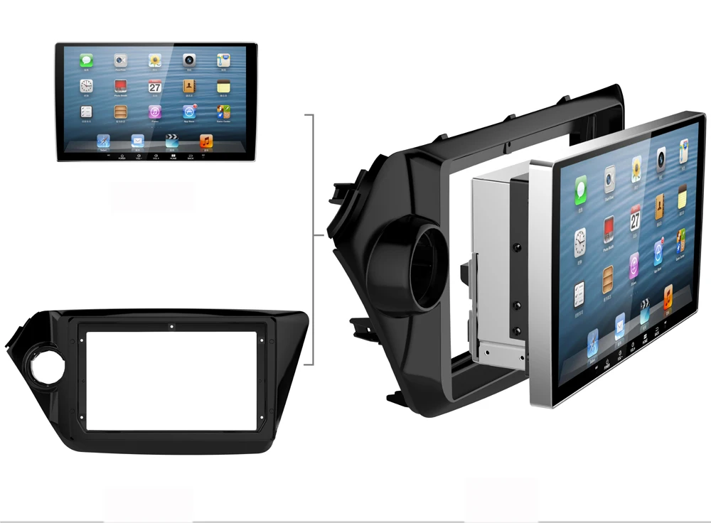  9 inch Android 6.0 2G RAM 32G ROM Car GPS Navigation DVD Player Media Stereo Autoradio System Auto 