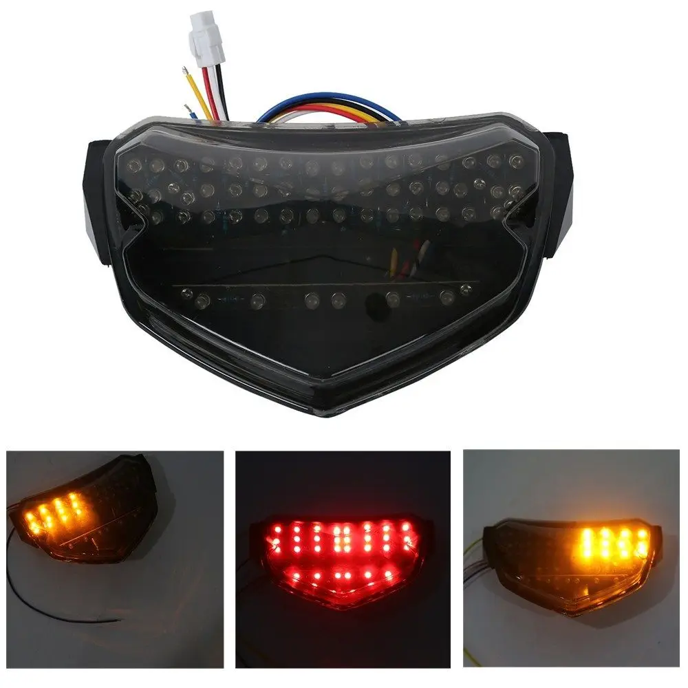 Integrated Led Tail Light Turn Signals For Suzuki Gsxr 600 750 2004