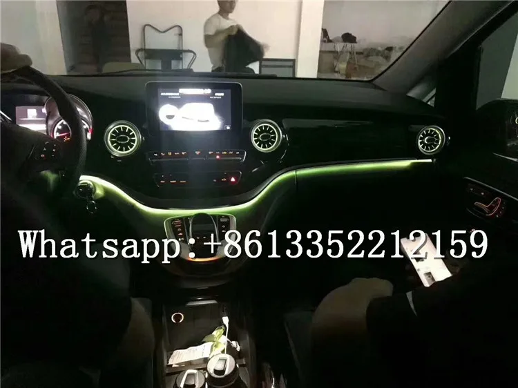 V class air conditoin cover fit for V-class W447 W639 W638 air-condition cover with 12 color 4 or 2 pieces interior vents cover  (4)