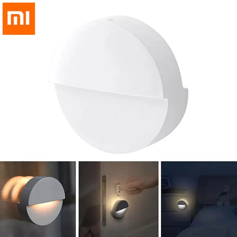 

Xiaomi Mijia Bluetooth LED PIR Body Sensor Smart Light Night 120 degrees Infrared Dual Sensor Lamp Mijia