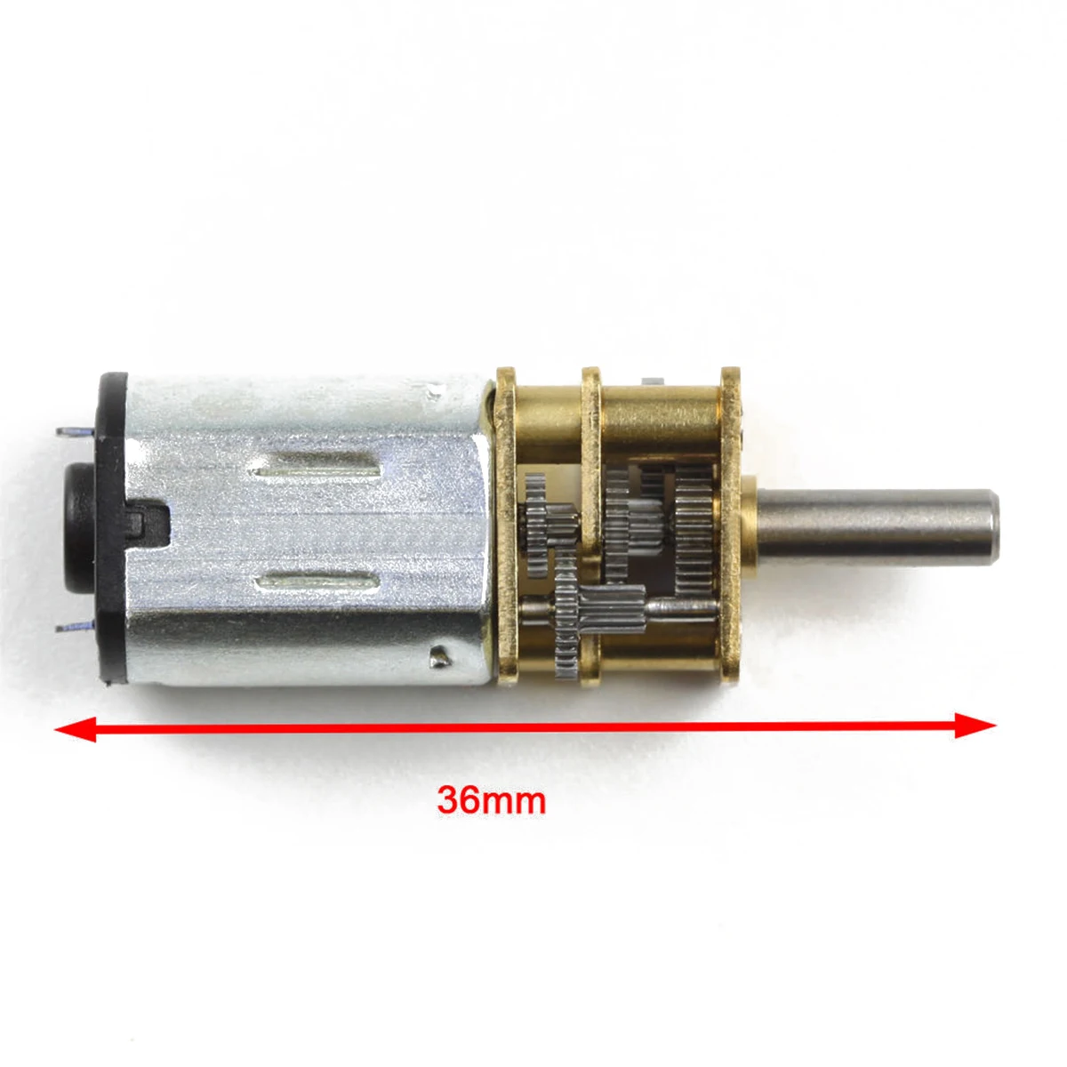 1pc New Durable Micro Deceleration Gear Reducer Motor N20 30/600/1000/1200RPM DC 3/6/12V Mayitr Small Geared Motors 36mm Length