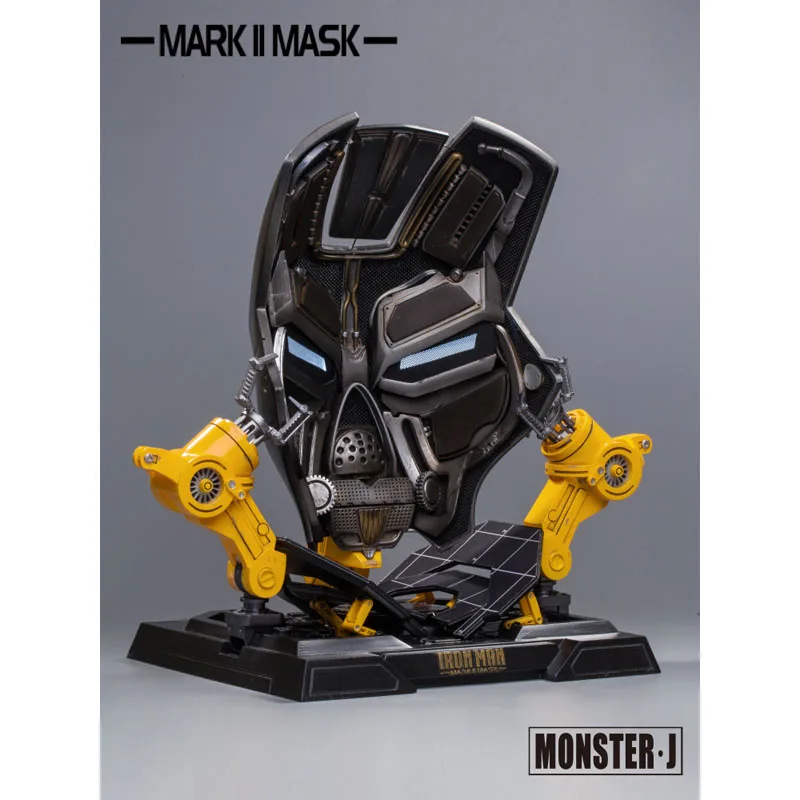 Книга Монстр · J Железный человек MK2 маска сплав 1/1 лицо платформа коллекционные вещи