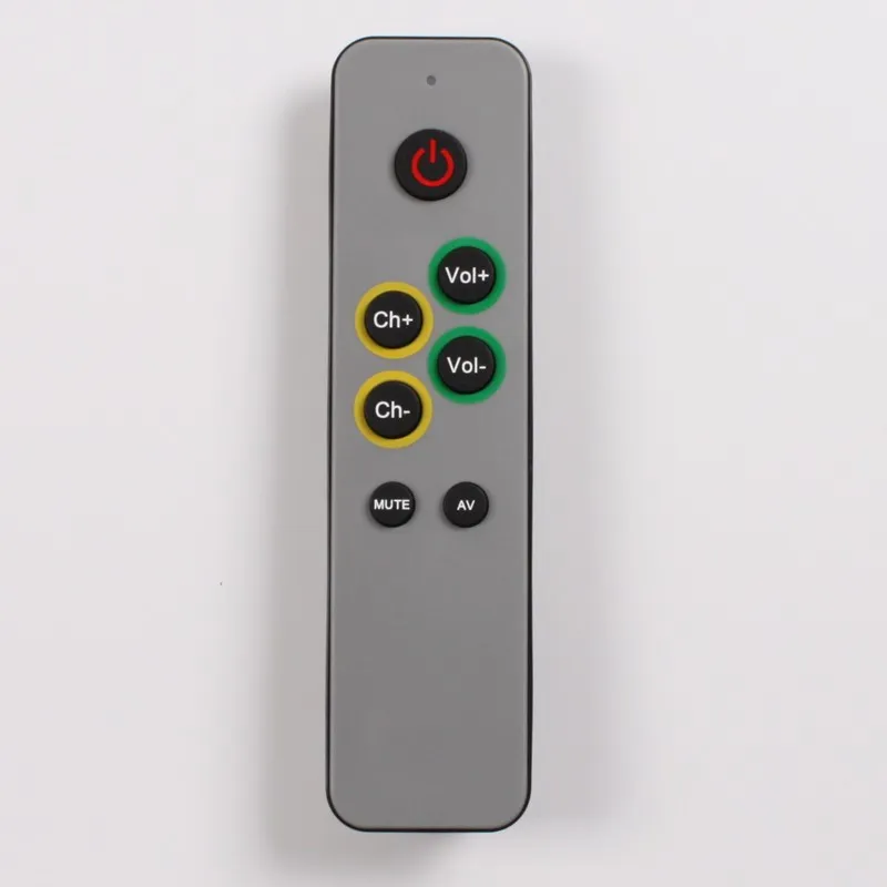 Обучающий пульт дистанционного управления для ТВ STB DVB приемник DVD, 7 больших кнопок контроллер дублирующий ИК-код, легко использовать для пожилых людей