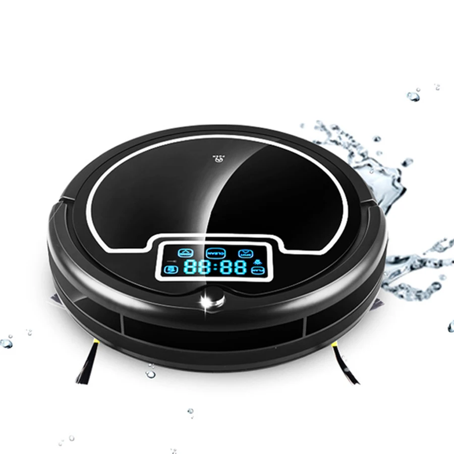 

(Free All)LIECTROUX B2005 PLUS High Efficient Robot Vacuum Cleaner wash Home, Water Tank,LCD,UV,Wet&Dry,Schedule,Virtual Blocker
