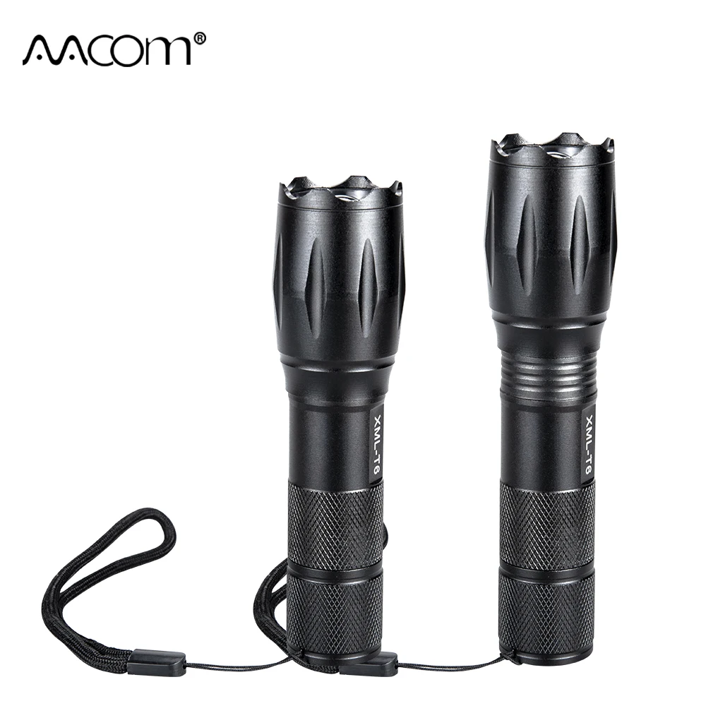 

Zoomable XML T6 Rechargeable LED Flashlight 18650 AAA Battery 4000lm Torch Christmas Night Outdoor Camping Portable Light
