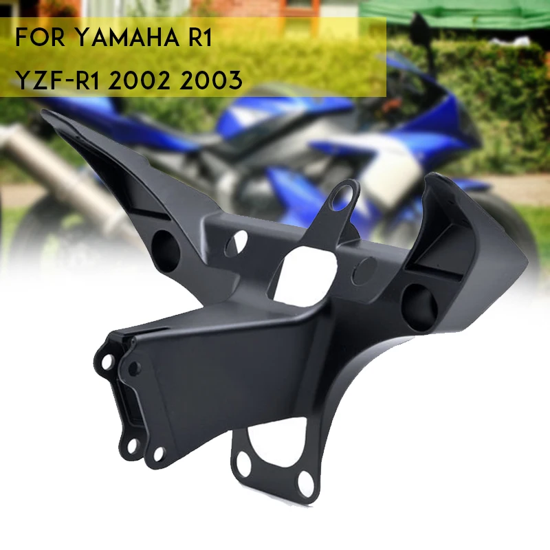 

Head Cowling Front Upper Fairing Stay Brackets For Yamaha R1 YZF-R1 2002 2003