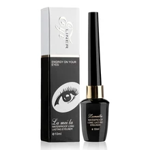 1 бутылка Make Up Черная Подводка для глаз Водонепроницаемый с длинным рукавом, Длительное Действие, подводка для глаз, карандаш макияжная подводка для глаз Для женщин косметический Красота инструмент