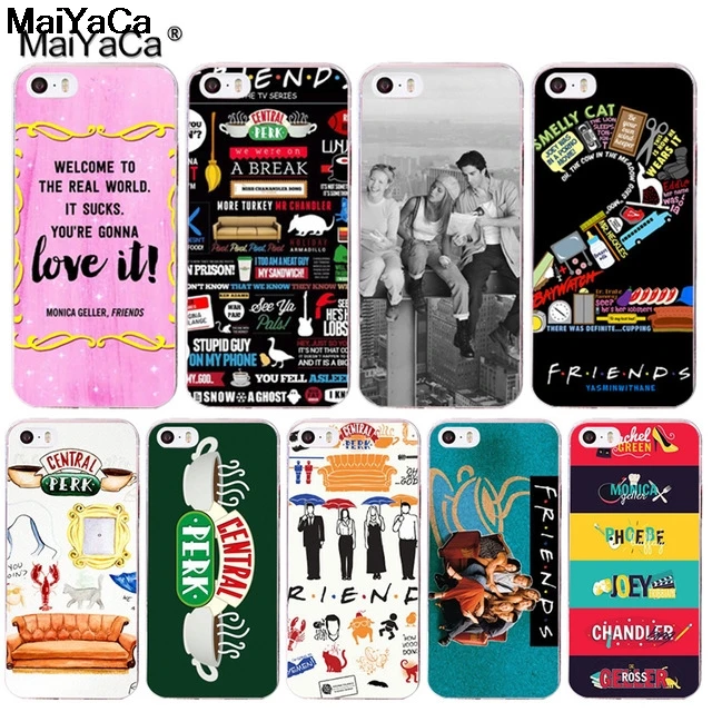 MaiYaCa ТВ серии горячие Шоу друзья для iPhone 4S 5C 5S 6S 7 8 Plus X XR XS MAX телефонные чехлы