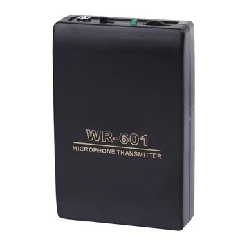 

1Set Microphones Rushed Stand Microfone Sem Fio Wireless FM Transmitter Receiver Lavalier Lapel Clip Mic System