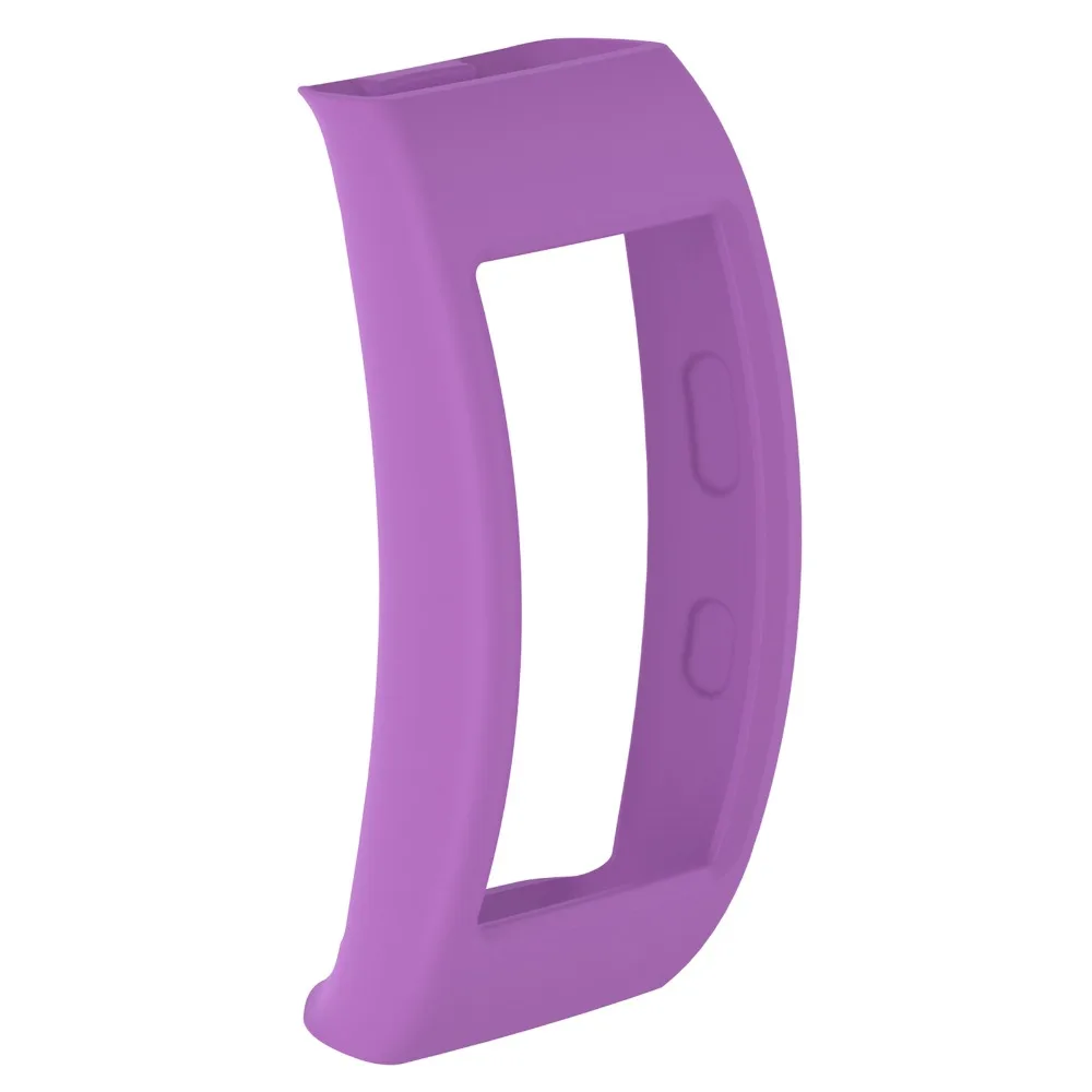 Силиконовый сменный ремешок для samsung gear Fit 2 SM-R360 Fit 2 Pro SM-R365 Watch - Цвет ремешка: Case Purple