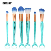 Макияж Кисточки Cepillo brosses 6 шт. косметический Макияж Кисточки may29