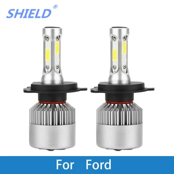 

2 Pcs Car Headlight Bulb LED H1 H7 H4 H11 9007 COB 6500K 8000Lm 12V Auto Light for Ford Fiesta/focus/ranger/mondeo/fusion/kuga