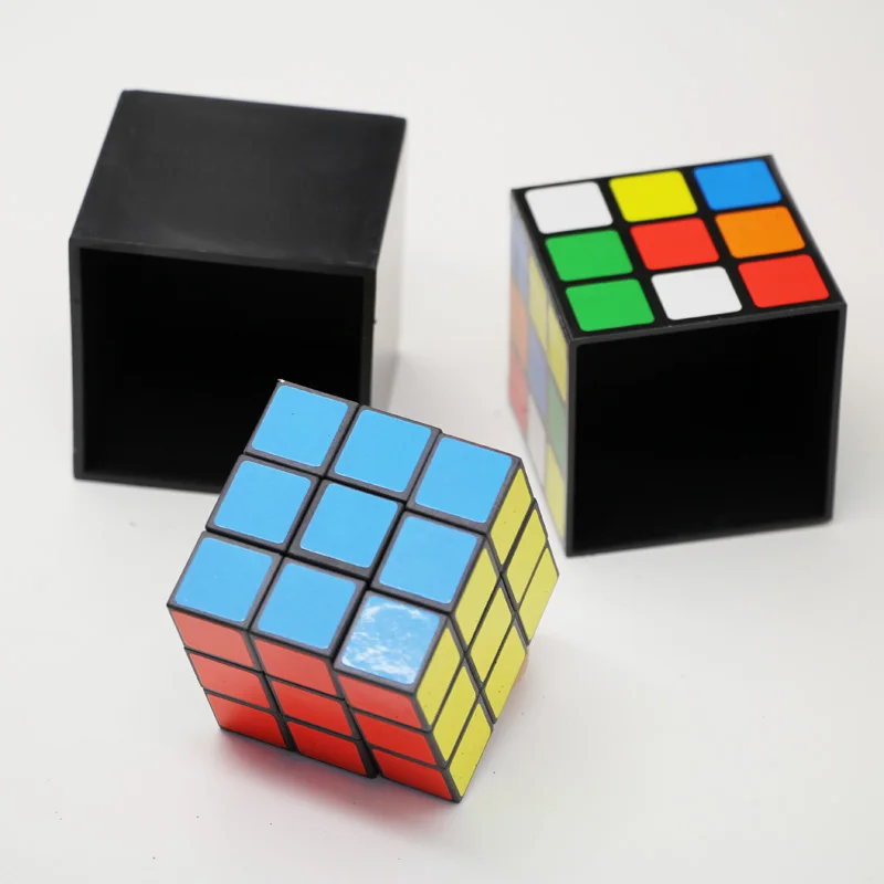 Magic Triple Cube Magic, Close Up Magic Tricks, Magician Magic Prop