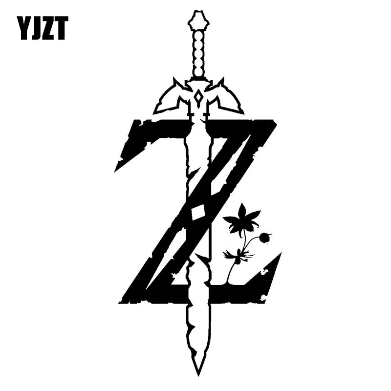 YJZT 9X20CM видео игры Zelda Дыхание Дикого Властного автомобиля стикер автомобиль
