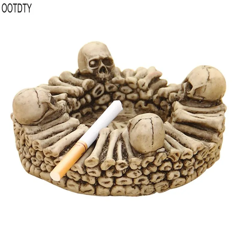 

Resin ashtray skeleton household decoration ashtray personalized cigarette ashtray jewelry creative smoking Intimate Accessories