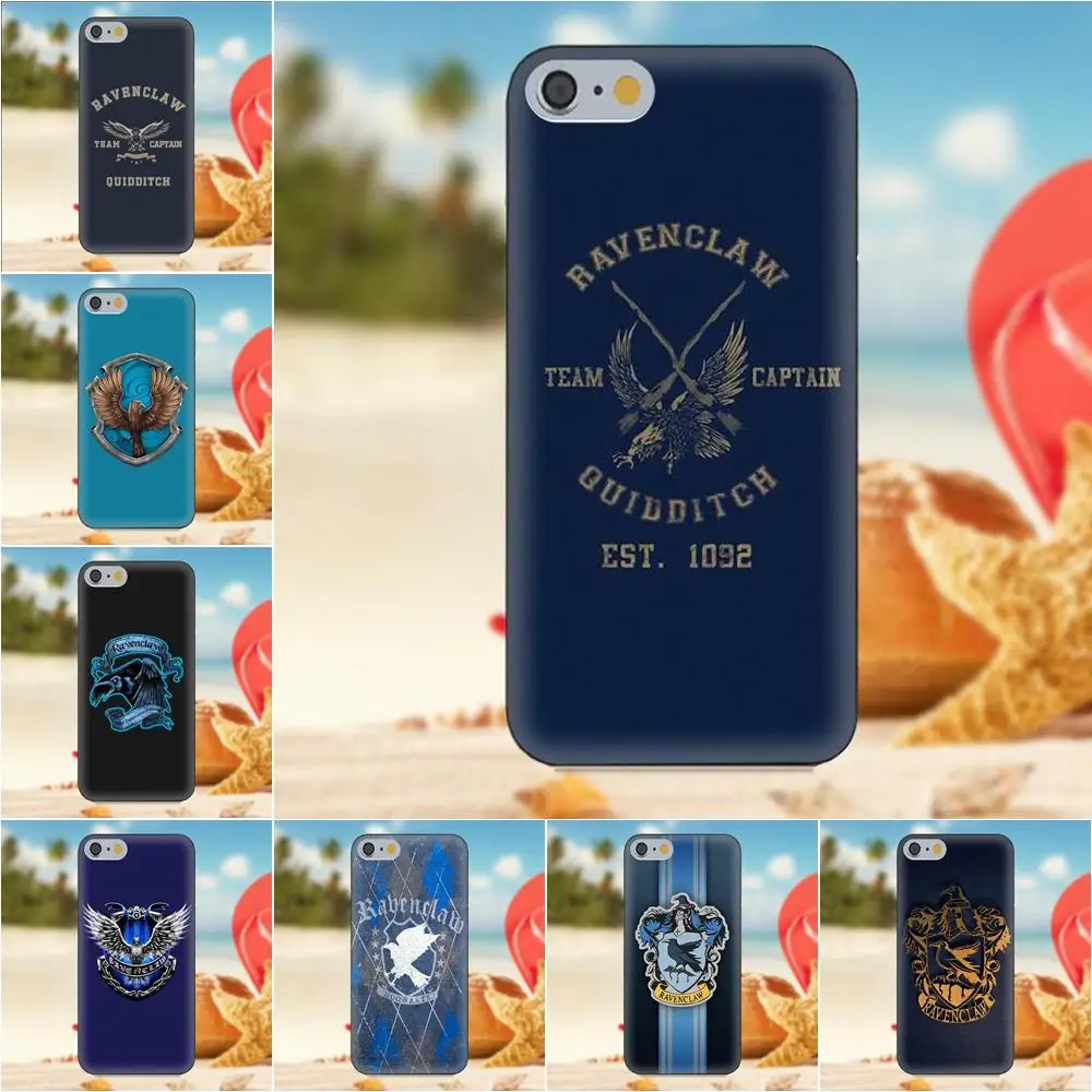 

Oedmeb Ravenclaw For iPhone 4S 5S 5C SE 6S 7 8 Plus X Galaxy Note 5 6 8 S9+ Grand Core Prime Alpha Soft TPU Mobile