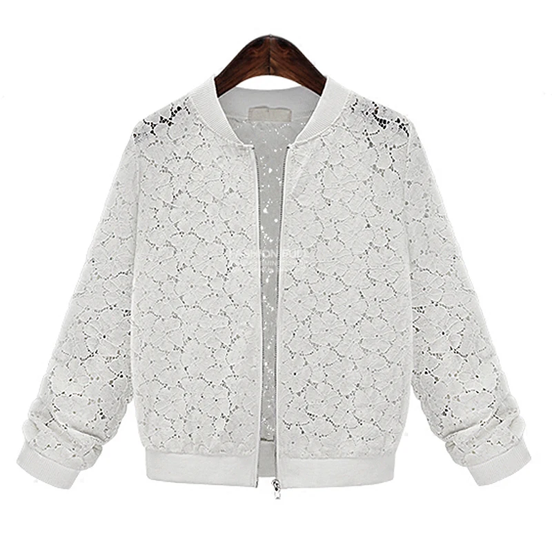 lace mini jacket