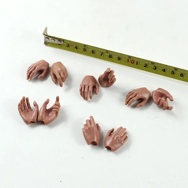 

5 pairs 1/6 Men's Hand Types for 12''Action Figures Bodies Accessories DIY