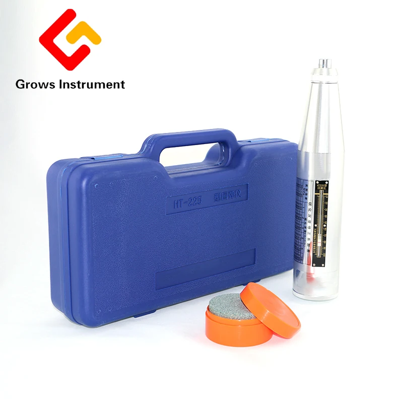 Case de Plásticos de Engenharia Alta Qualidade Resiliometer Concreto Rebote Martelo Tester Teste Schmidt Ht225