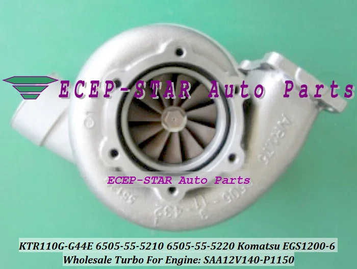 KTR110G 6505-55-5220  6505-55-5210 KTR110G-G44E 6505-55-5220 turbocharger for Komatsu EGS1200-6 SAA12V140-P1150 (4)