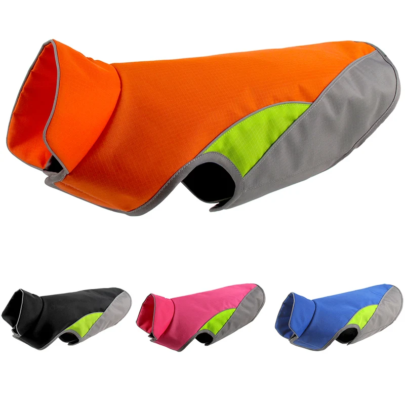 

Reflective Pet Dog Vest Jacket Winter Warm Fleece Dog Clothes Waterproof Coat For Small Large Dogs Pitbull Big Dog Clothing