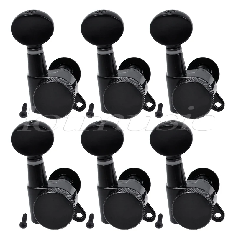 

Guitar String Tuning Pegs Locking Tuners Keys Machine Heads For Fender Parts 6R black