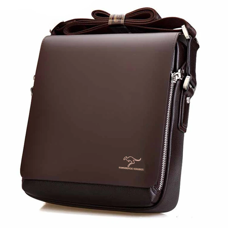 

2019 New Messenger Bag Men Big Promotion Kangaroo Brand Man Bag Men's Bags Men Messenger Casual Shoulder Briefcase
