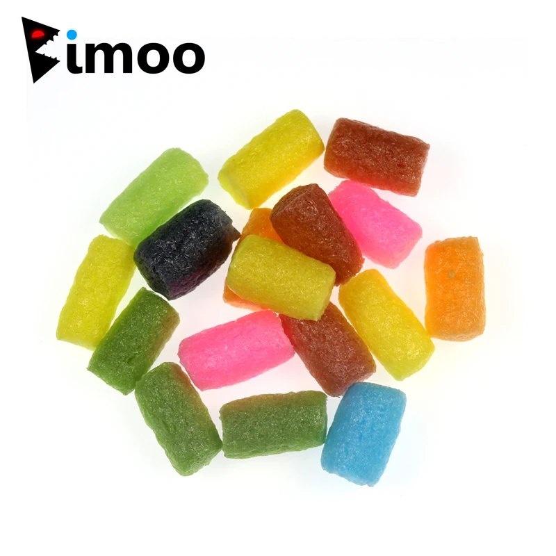 Bimoo 1 пакета(ов) более 120 шт. Цветной ловли карпа ПВА самородками для Zig Rig травы установок