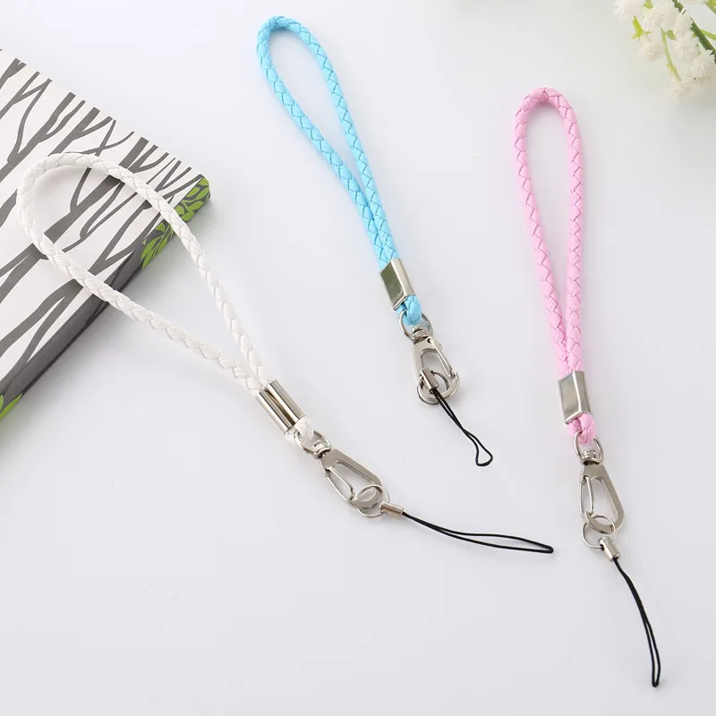 Hot Sales Mobile Phone Lanyard Short Paragraph Nylon Phone Hanging Rope