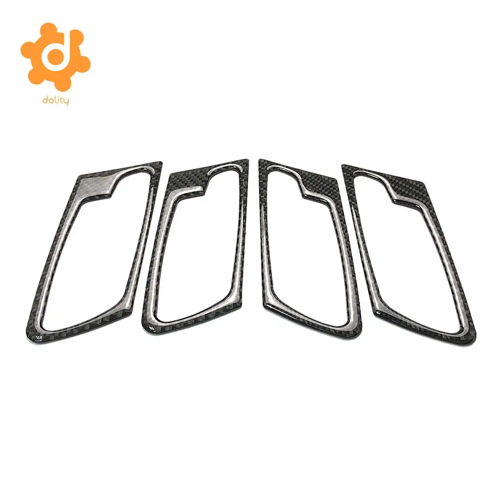 4 Pieces Car Interior Door Handle Cover for 2008-2013 BMW X5 E70 2009-2014 X6 E71