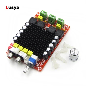 

TDA7498 2x100W Digital Power Amplifier Board Audio Amplifier Class D Dual Audio Stereo DC 14-34V For Home Theater Speaker E4-001