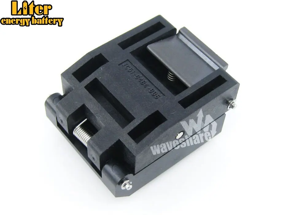 QFP48 TQFP48 IC51-0484-806 QFP Yamaichi IC тестирование сгорания розетки адаптер 0 5 мм шаг |