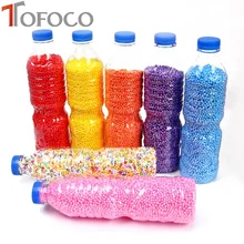 TOFOCO 500ml/Bottle DIY Snow Mud Particles Accessories Slime Balls Small Tiny Foam Beads For Floam Filler For DIY Supplies 2-4mm TOFOCO 500ml/Bottle DIY Snow Mud Particles Accessories Slime Balls Small Tiny Foam Beads For Floam Filler For DIY Supplies 2-4mm
