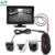 Auto Sistema di Parcheggio 2 in 1 TFT DA 4.3 “HD Monitor Dell’automobile con 170 Gradi Impermeabile di Retrovisione Dell’automobile di Backup macchina fotografica + 6 m Cavo Video