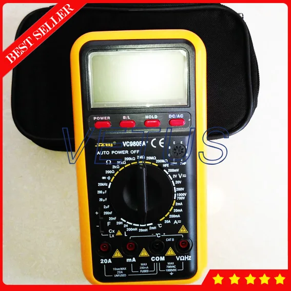 

VC9805A+ Digital China Multimete with LCD display