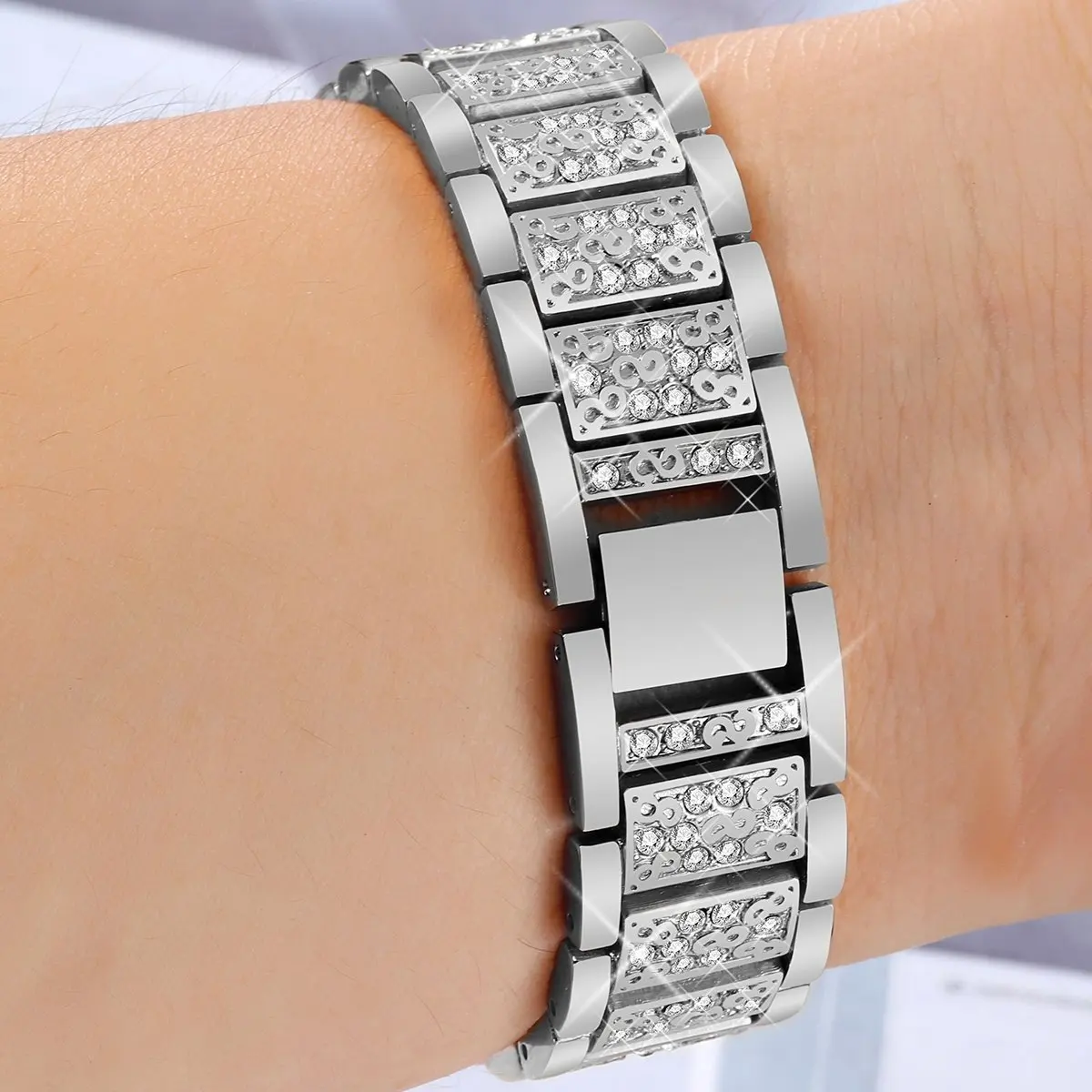Ремешок для Apple Watch Band 42 мм 38 correa iwatch 5 3 2 44 40 браслет из нержавеющей стали с