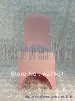 

Hot Sale Pale Pink Lycra Chair Cover / Spandex Chair Covers / Wedding Chair Covers For Wedding Decoration & Party