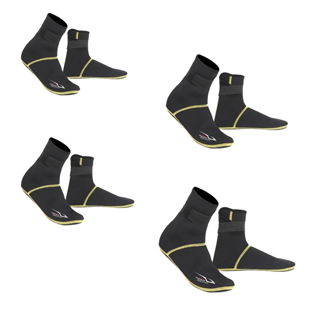 

Men Women Swimming Fins Unisex Neoprene Anti-slip Swimming Surfing Beach Diving Socks Snorkeling Wetsuit Fin Booties