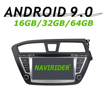 

High configuration Octa Core Android 9.0 Car GPS For HYUNDAI I20 2014-2015 navigation Car Radio bluetooth 64GB large memory