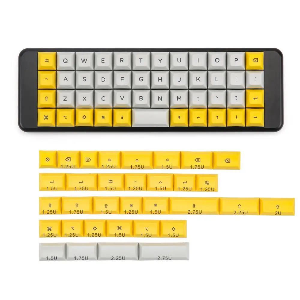 XDA 40 клавишные колпачки краситель ключи для вишни mx NIU механическая