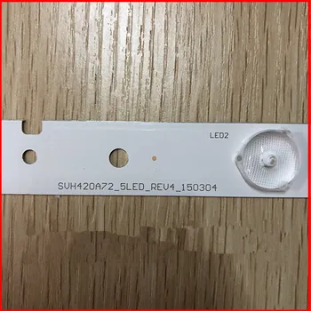 

Beented9 Pieces/lot New LED strip SVH420A72 3Pin 5 LEDs 420mm for LED42EC260JD LED42K20JD LED42EC260 ED42K30JD